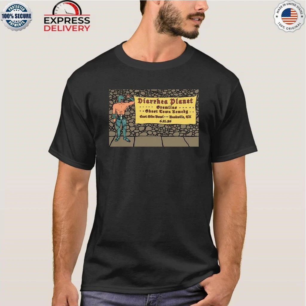 DIARRHEA PLANET Eastside Bowl In Nashville TN Jun 21 2026 Shirt