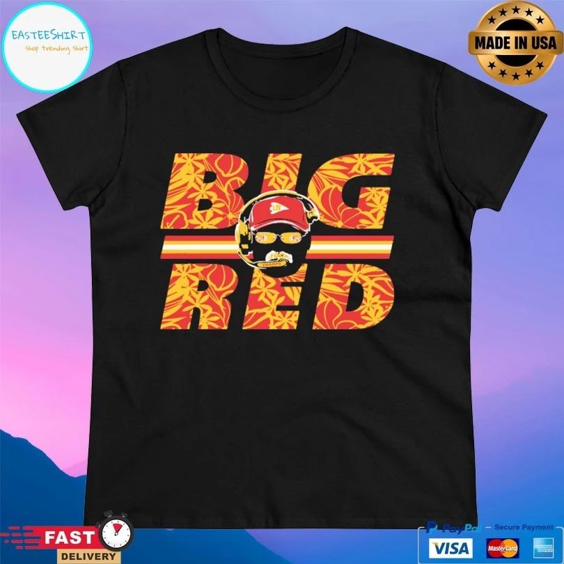 Big Red Andy Reid Kansas City Chiefs 2019 Afc Champions T-shirt