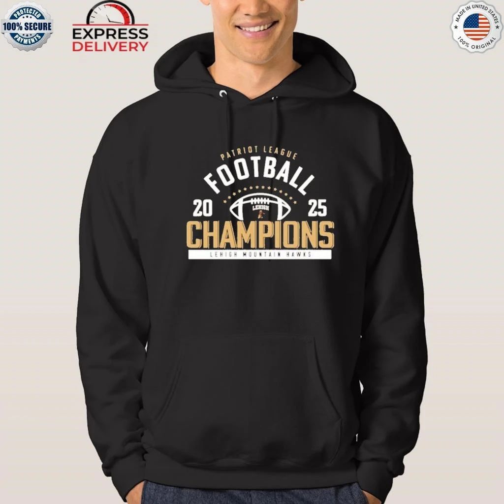 Lehigh Football 2025 Patriot League Champs Shirt