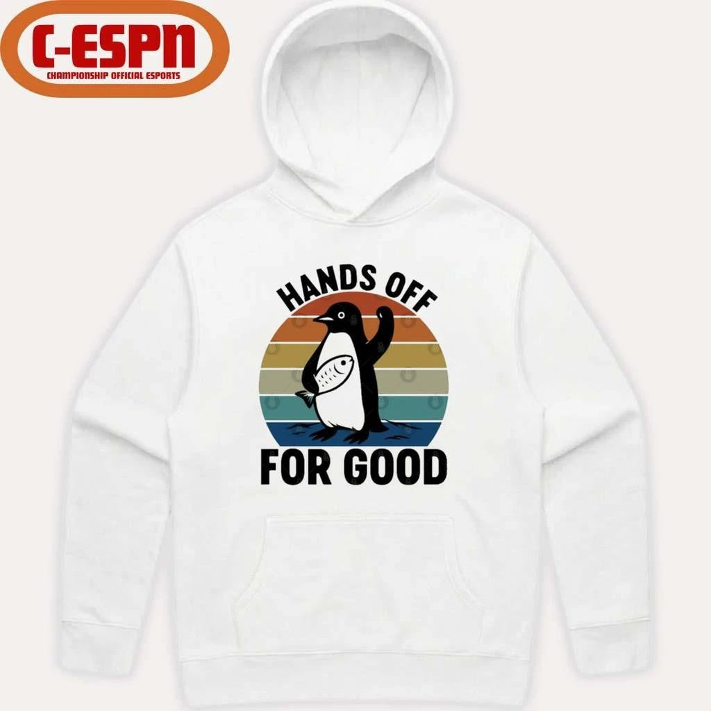 Hands Off For Good Resist Penguin T-Shirt