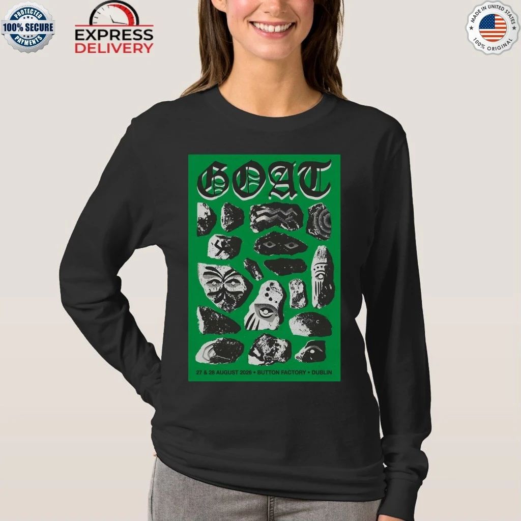 Goat Button Dublin Germany, August 27-28 2026 Shirt