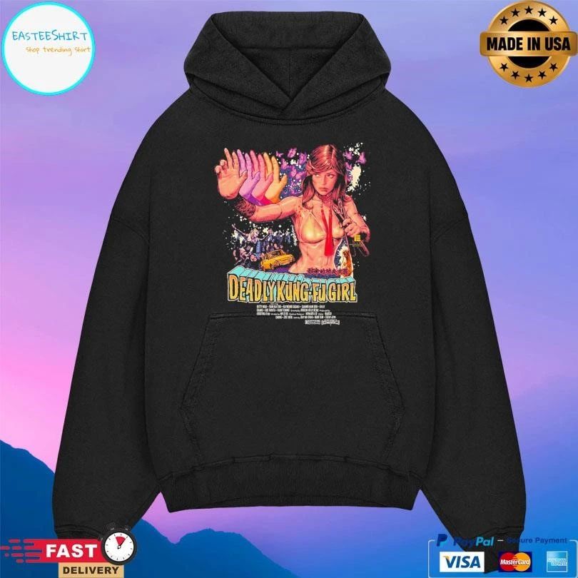 Deadly Kung-Fu Girl T-shirts