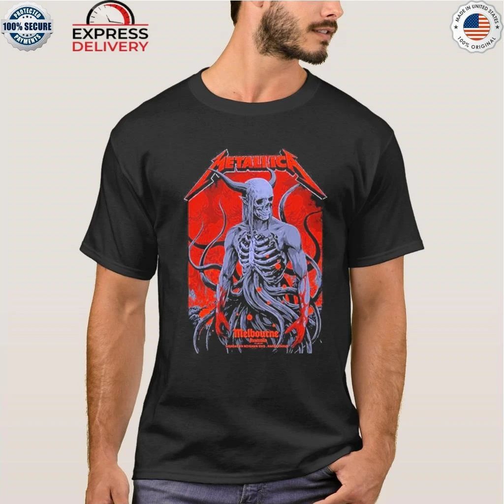 Metallica pop up Melbourne Shirt