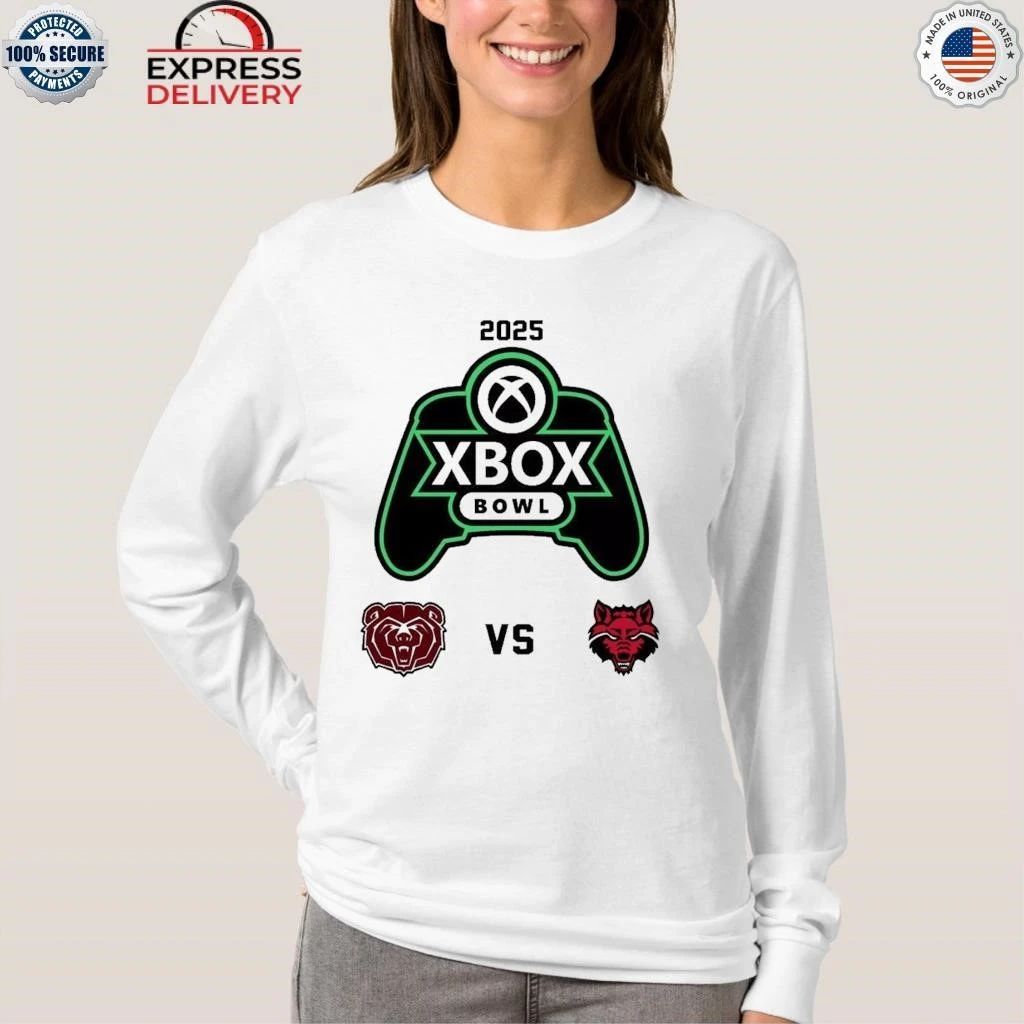 Xbox Bowl Missouri State Bears Vs Arkansas State Red Wolves Matchup On December 18 2025 Shirt