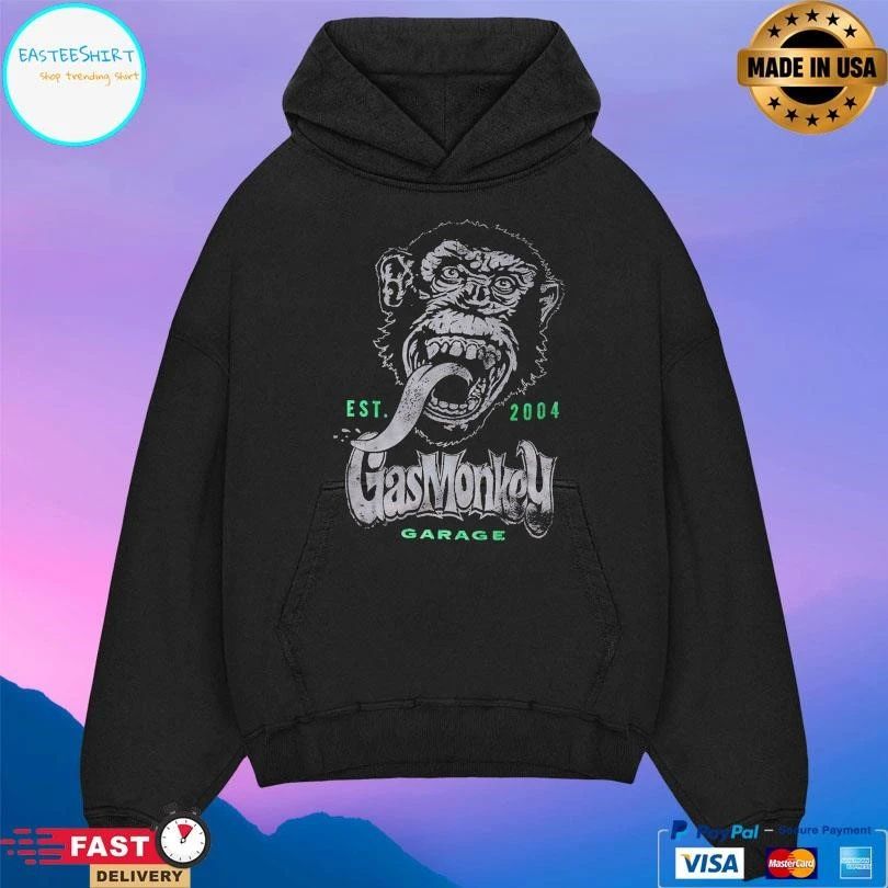 Gas Monkey Est 2004 Head Monkey T-shirts