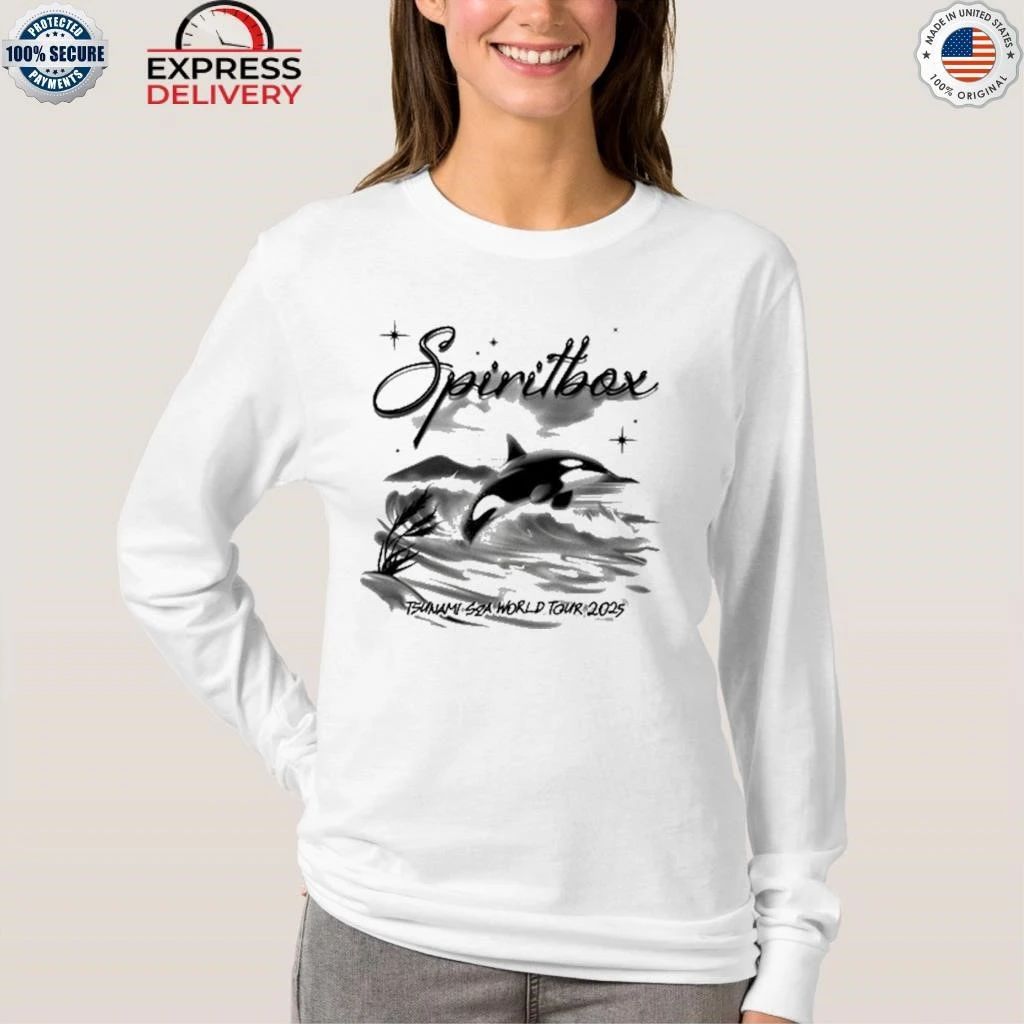 Tsunamisea Airbrush Orca White Shirt