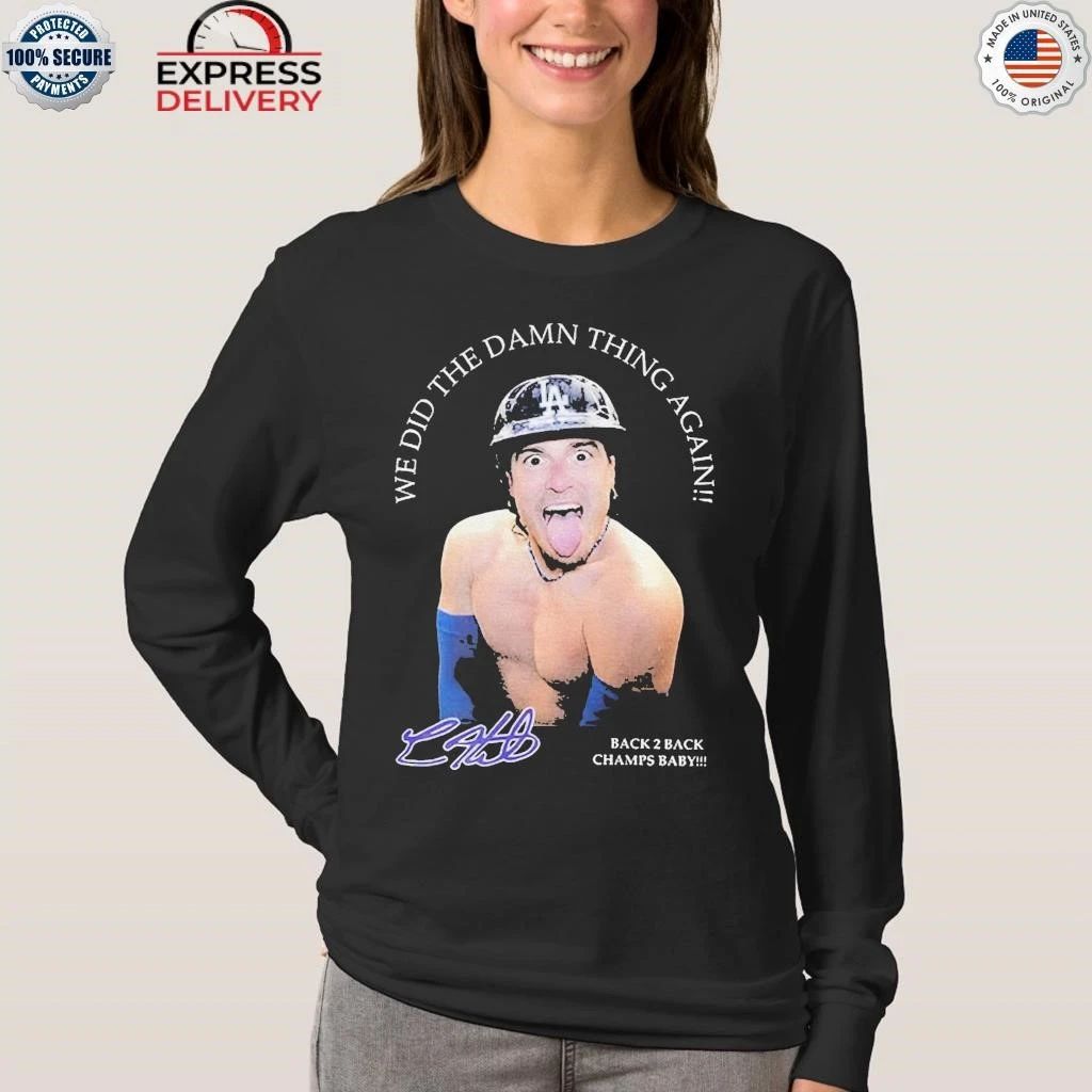 Kike Hernandez We Did The Damn Thing Again Shirt