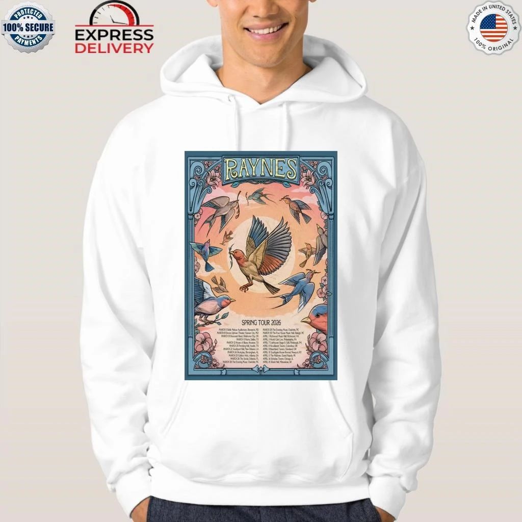 Raynes Spring Tour March Apr 2026 Shirt
