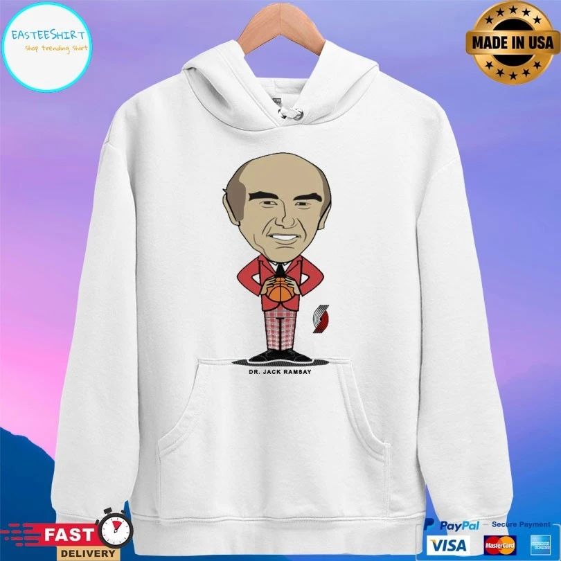 Dr Jack Ramsay Portland Trail Blazers T-shirt