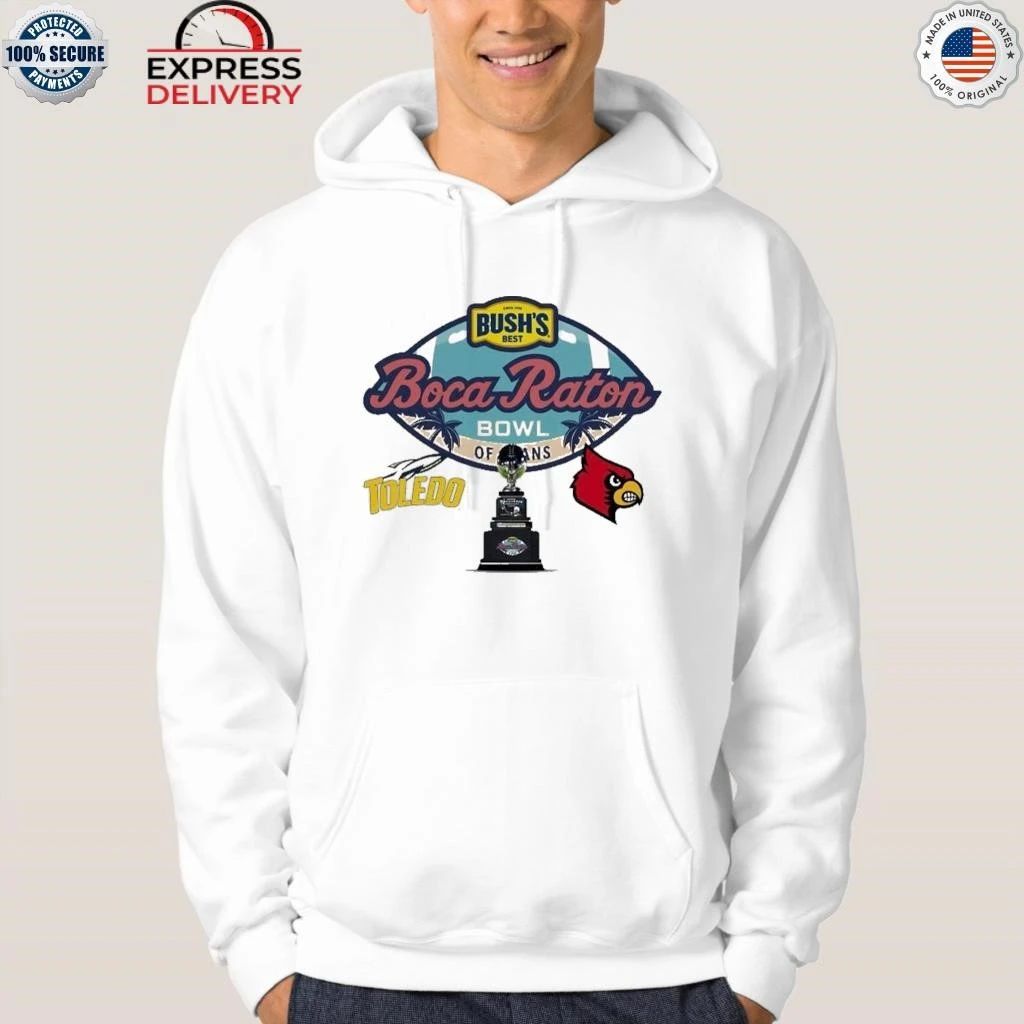 Boca Raton Bowl Toledo Rockets Vs Louisville Cardinals Matchup On December 23 2025 Shirt
