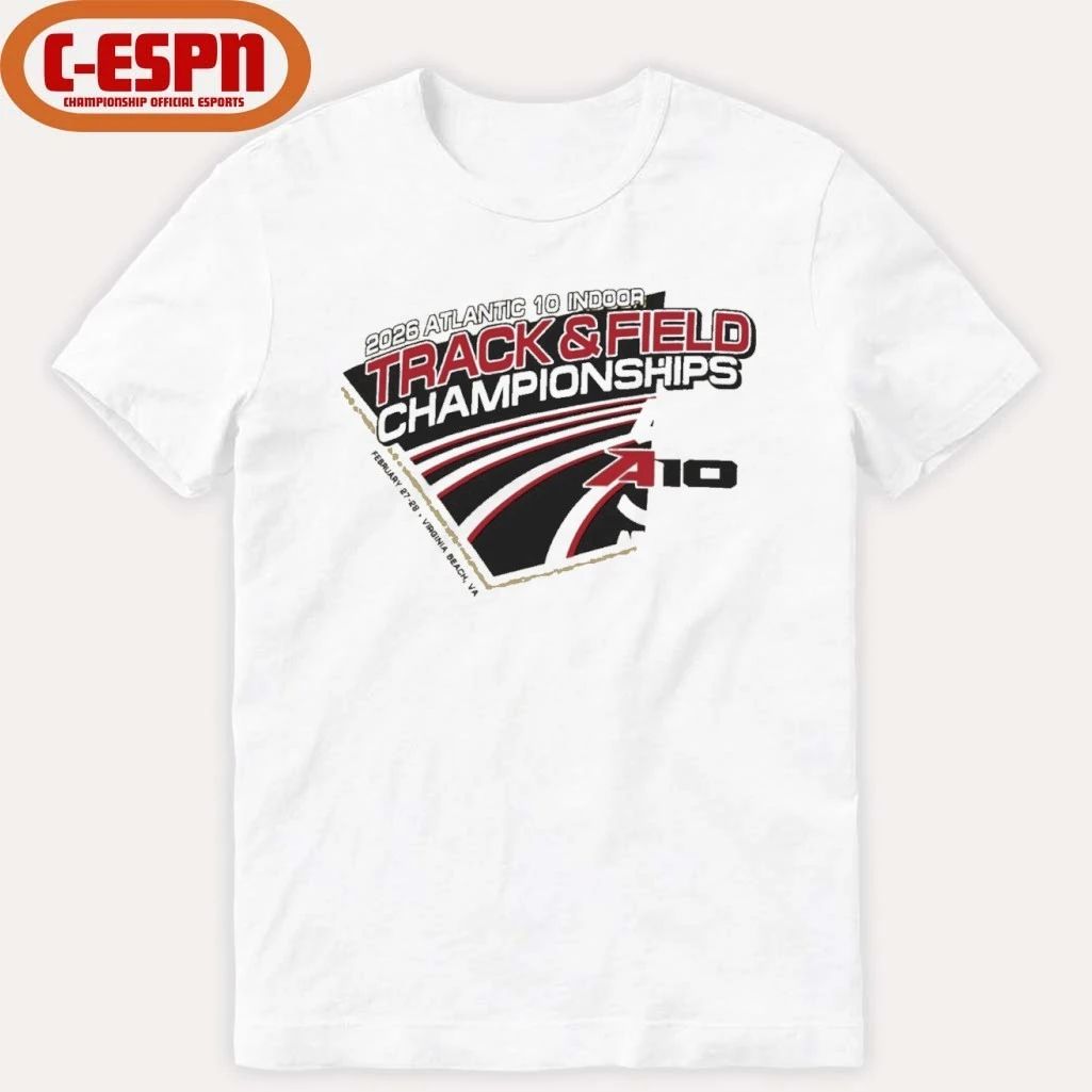2026 A-10 Indoor Track & Field Championship T-Shirt