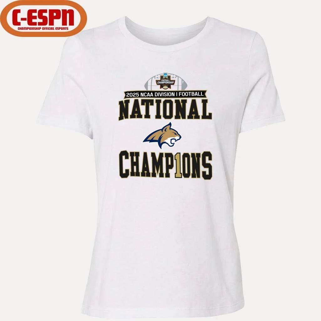 Montana State NCAA DI Football National Champions T-Shirt