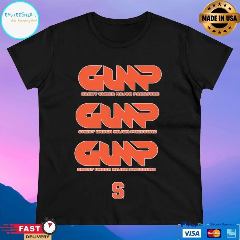 Gump Great Under Major Pressure T-shirt