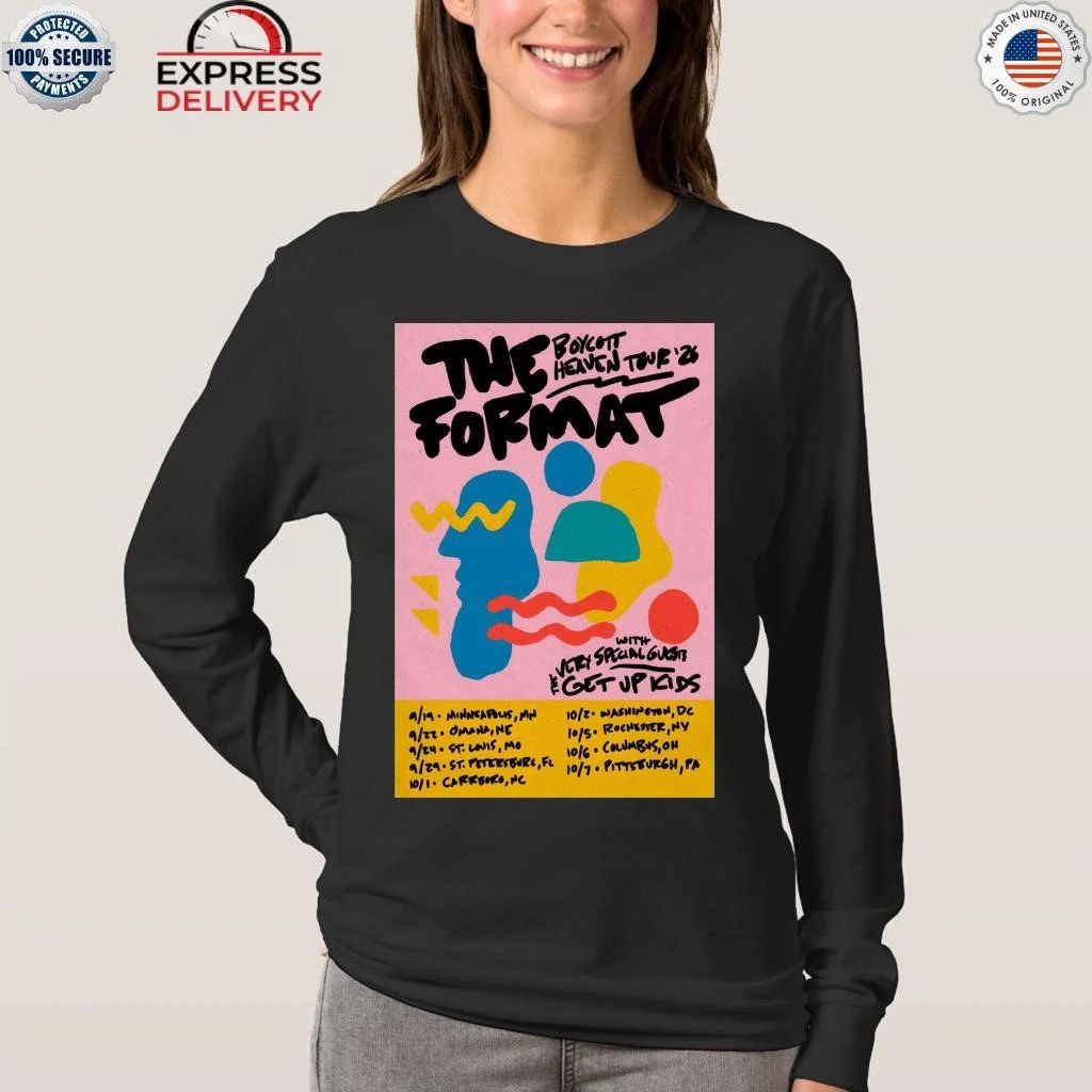 The Format Boycott Heaven Tour 2026 Shirt
