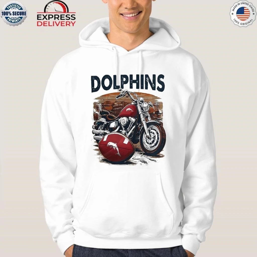 Dolphins NRL Mix Motorcycle Cool Shirt