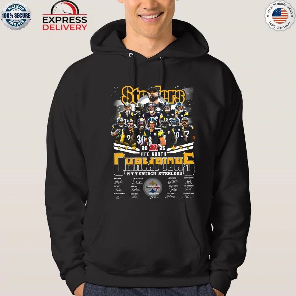 Pittsburgh Steeblers North Champions 2025 Shirt