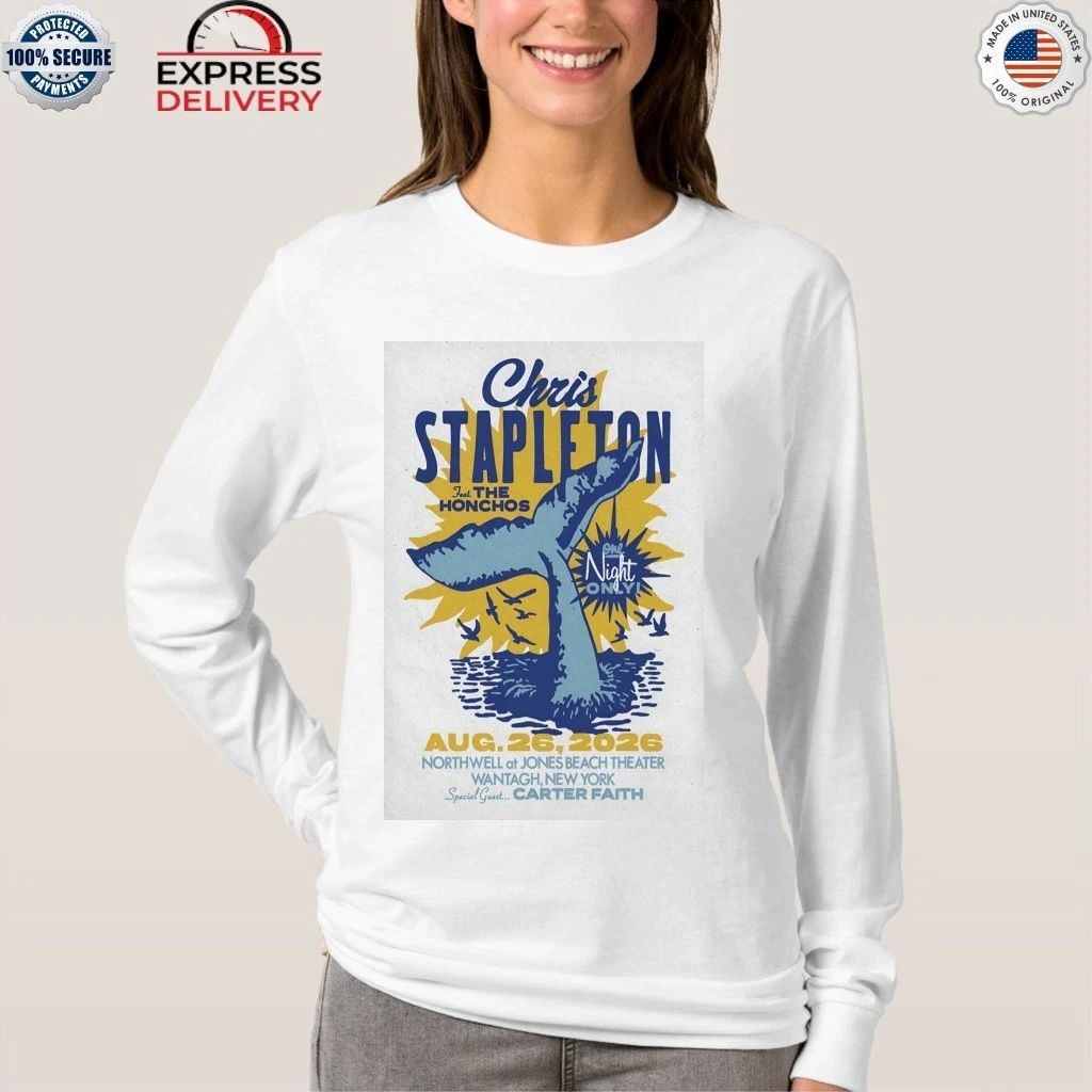 Chris Stapleton Wantagh Tour On Aug 26 2026 Shirt