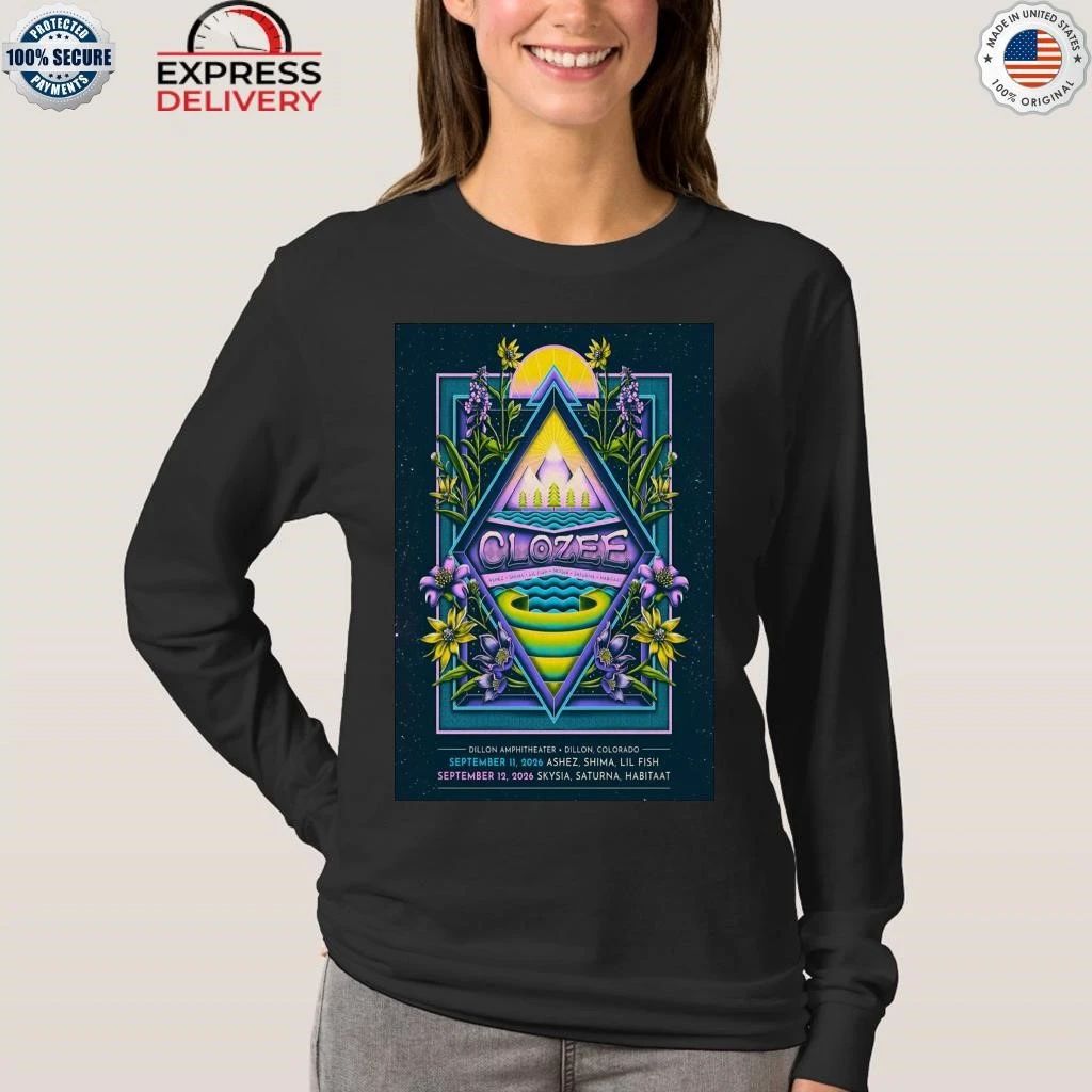 Clozee September 11-12 2026 Dillon CO Shirt