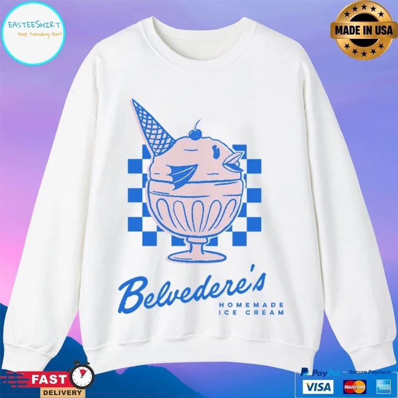 Belvedere’s Homemade Ice Cream T-shirt