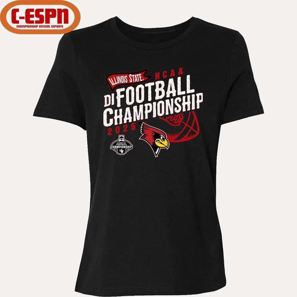 Illinois State University Redbirds Football 2025 FCS National Championship Game Bound Shirt