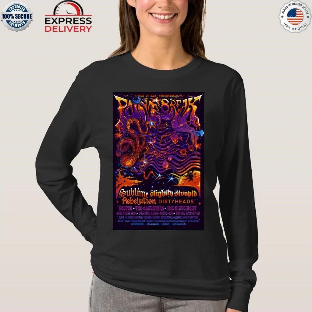 Point Break Music Festival Jun 20-21 2026 Virginia Beach, VA Shirt