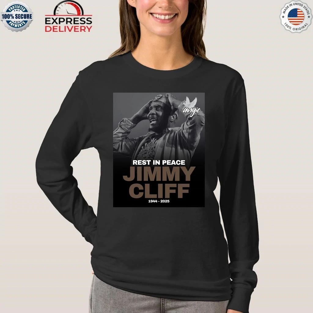 Rest In Space Jimmy Cliff Shirt