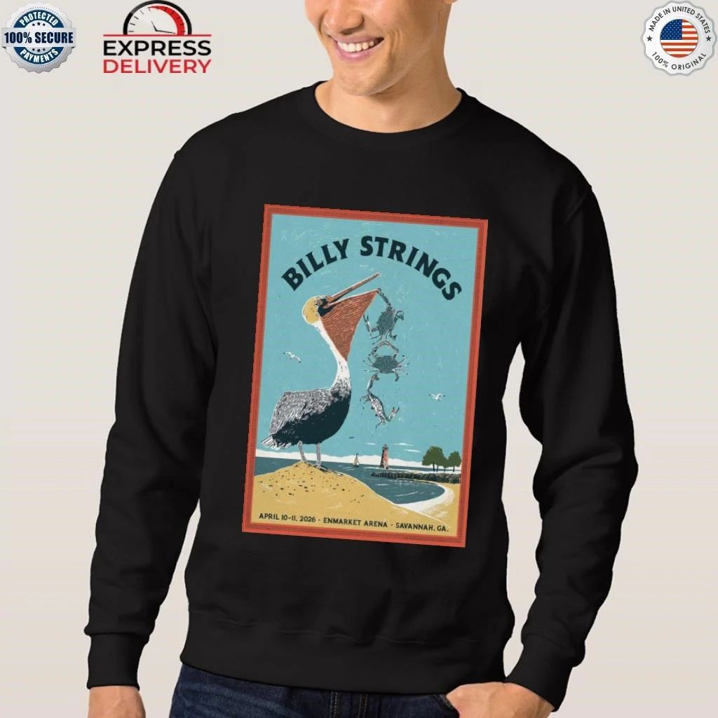 Billy Strings Savannah Enmarket Arena Apr 10-11 2026 Shirt