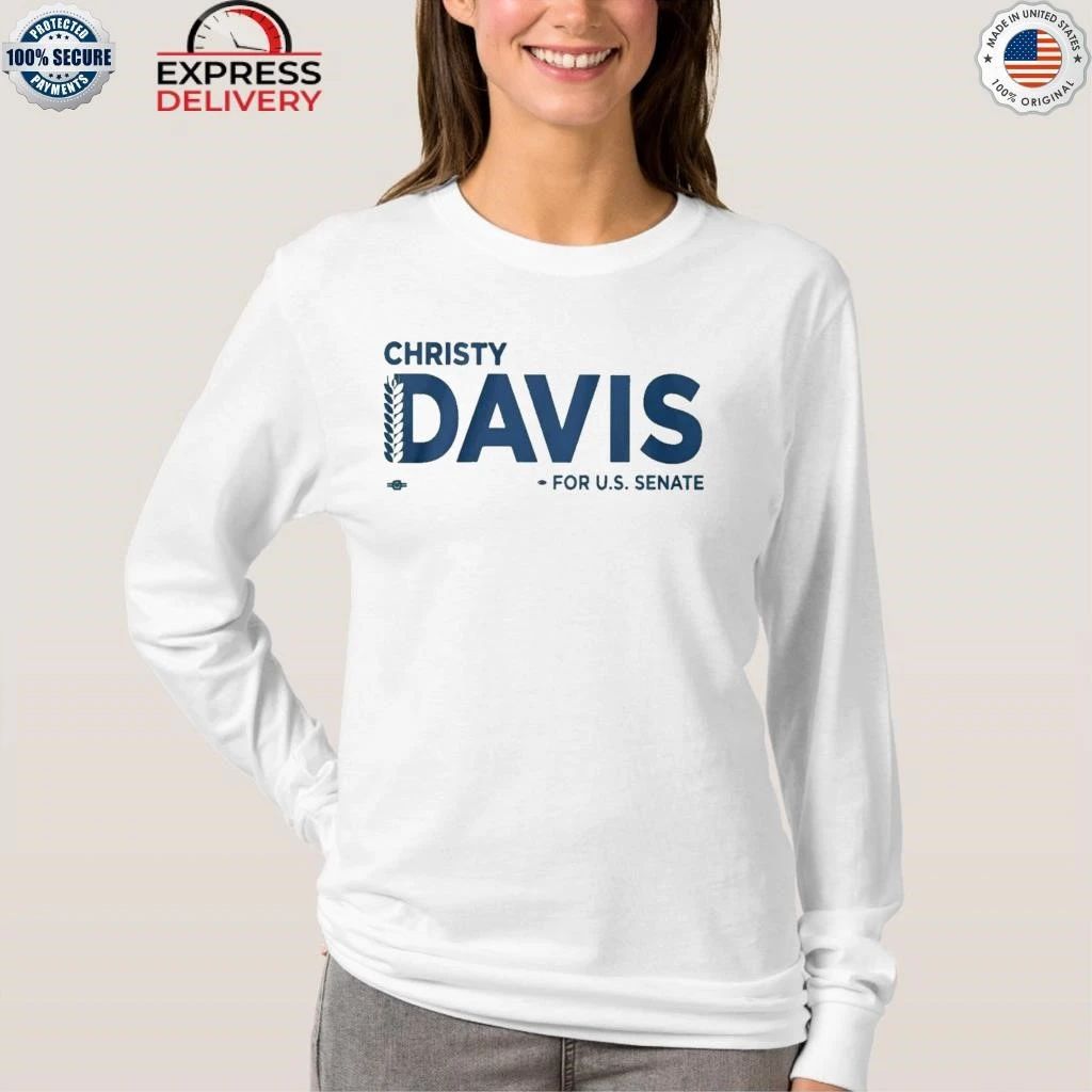 Christy Davis For Us Senate Logo Shirt