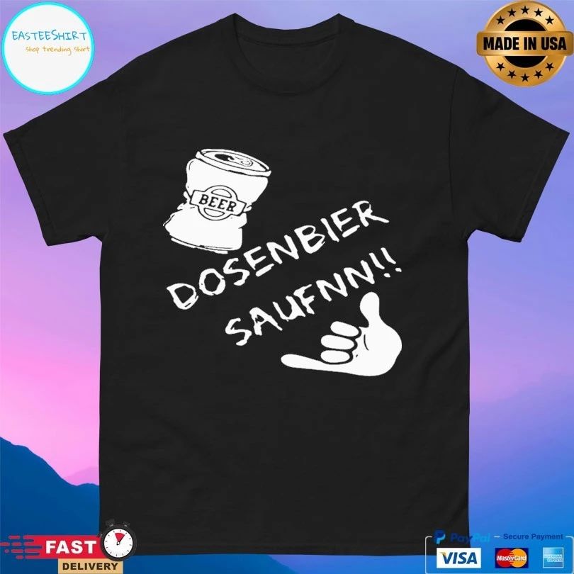 Beer Dosenbier Saufen Jersey T-shirt