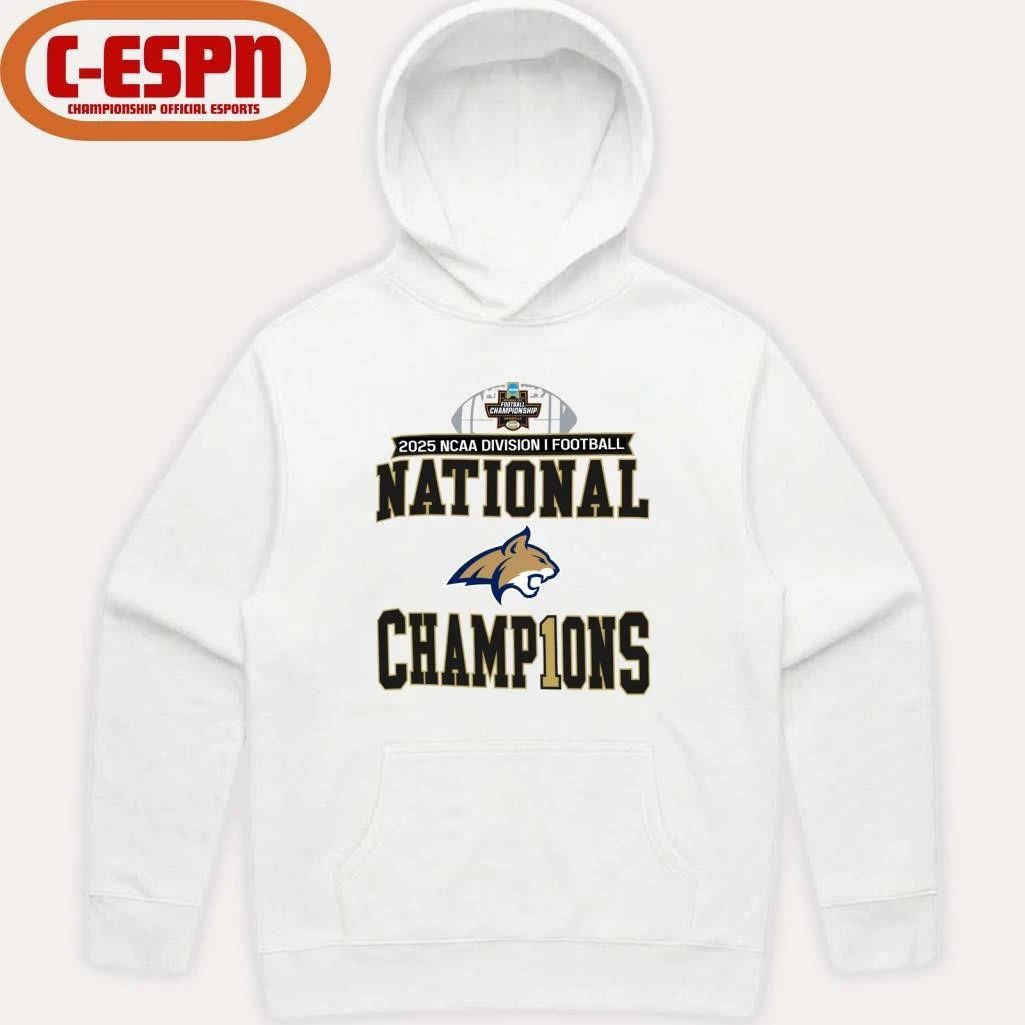 Montana State NCAA DI Football National Champions T-Shirt