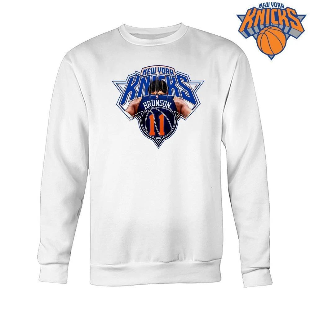 Jalen Brunson New York Knicks Number 11 Basketball Graphic Star Logo NBA Finals 2026 Shirt