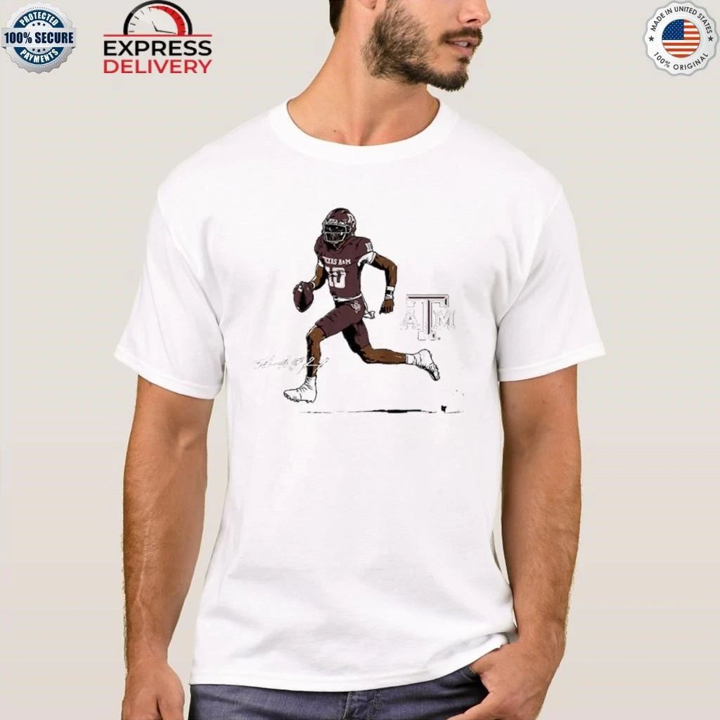 Texas A&M Football Marcel Reed Superstar Pose Shirt