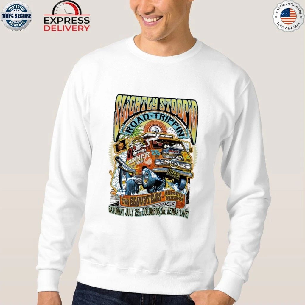 Slightly Stoopid Road Trippin Columbus Ohio 2026 Event Poster At Kemba Live On July 25 2026 Shirt