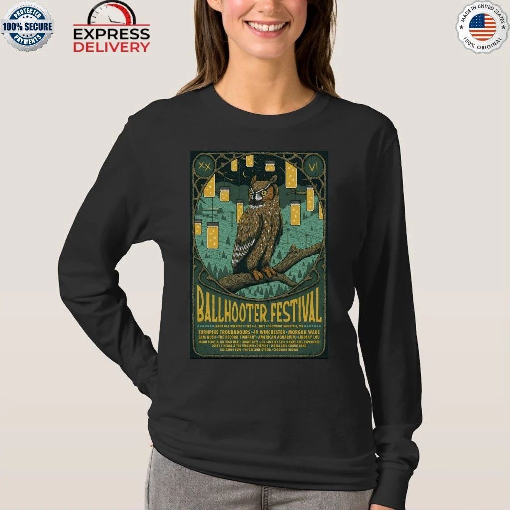 Ballhooter Festival In Snowshoe Mountain WV On Sept 4-6 2026 Shirt
