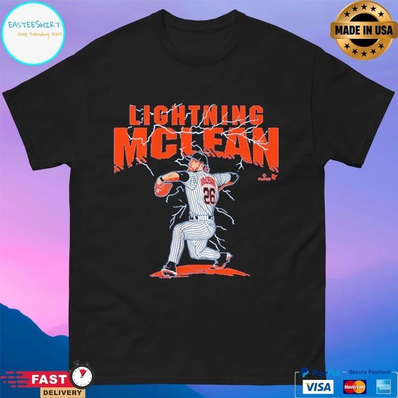 New York Mets Nolan McLean Lightning T-shirts