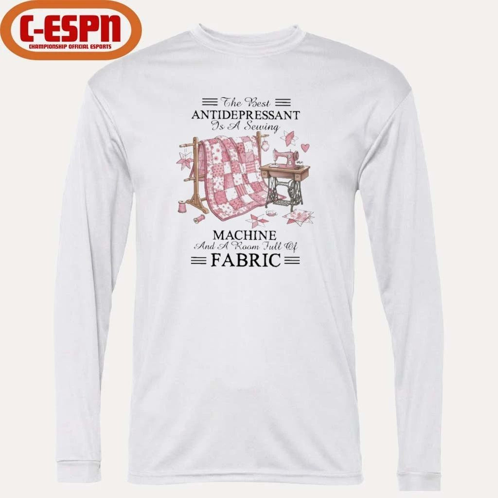 The Best Antidepressant Is a Sewing Machine and a Room Full of Fabric Shirt
