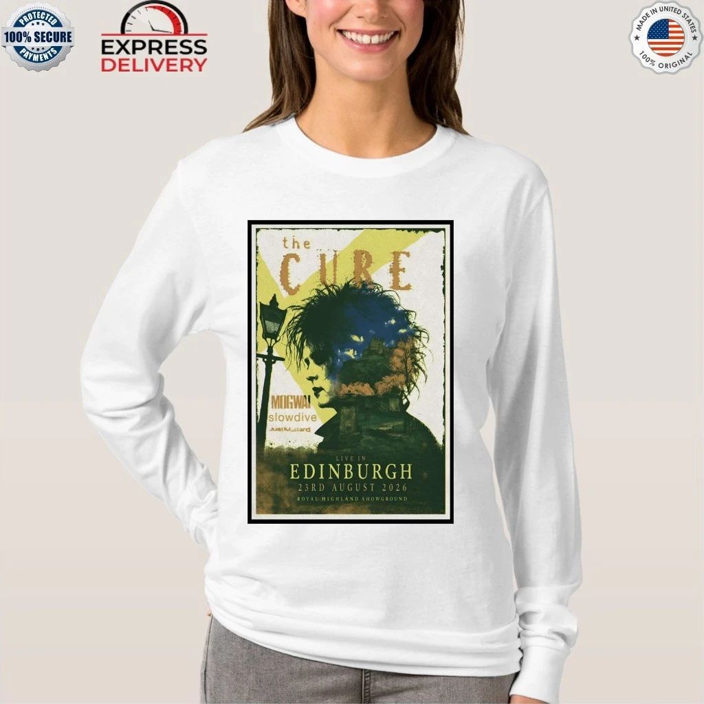 The Cure Ingliston Scotland 8 23 2026 Shirt