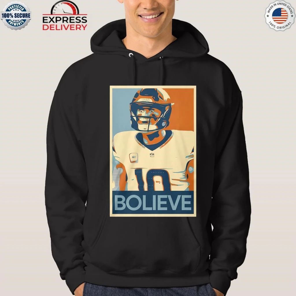 Bo Nix Bolieve Hope Fueled Broncos Shirt