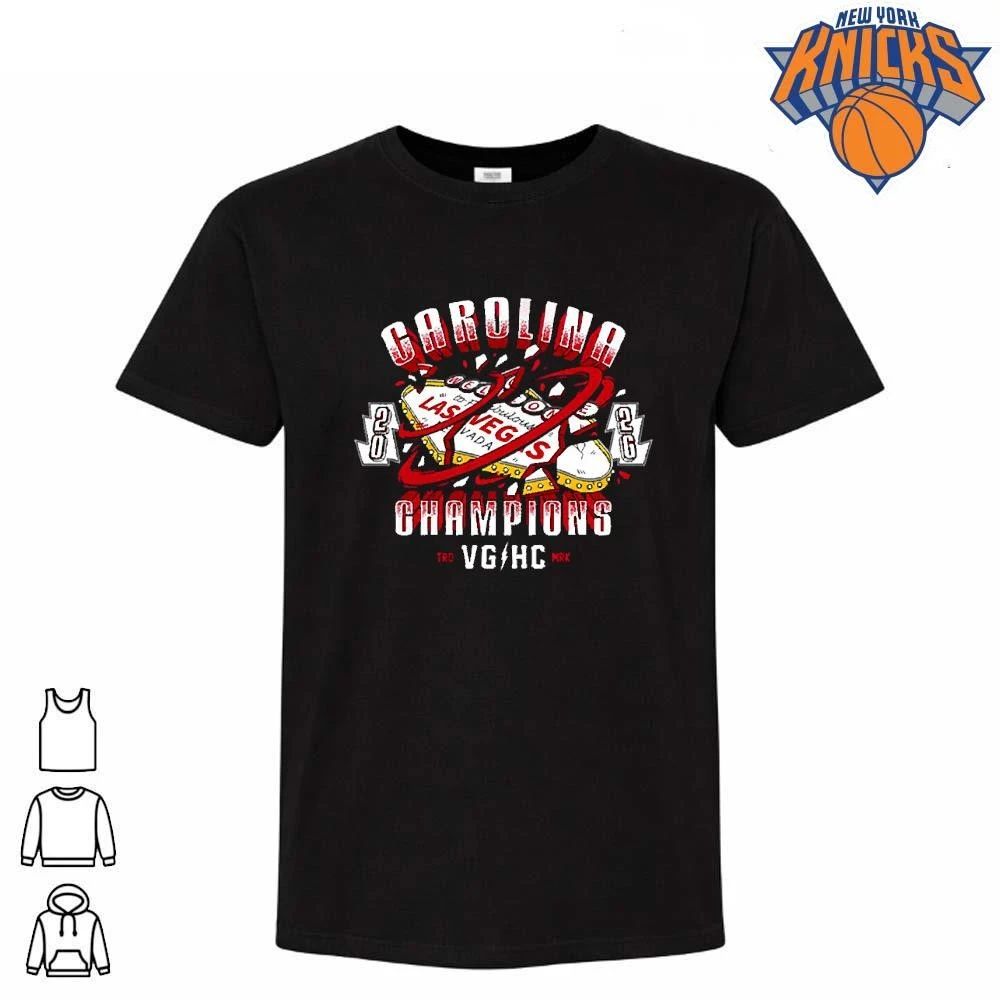 Carolina Hurricanes Stanley Cup Champions 2026 Las Vegas Welcome Sign VG HC Graphic Shirt
