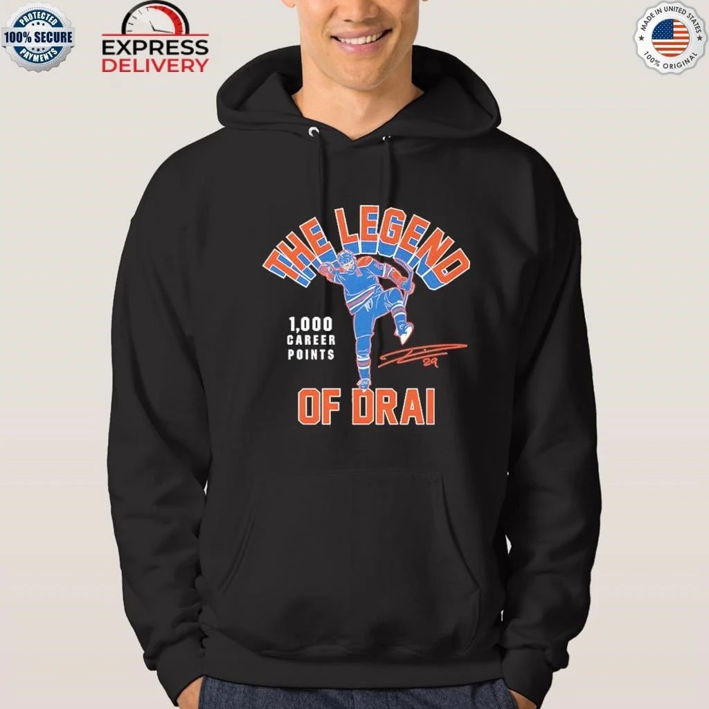 Leon Draisaitl The Legend of Drai 1,000 Points Shirt