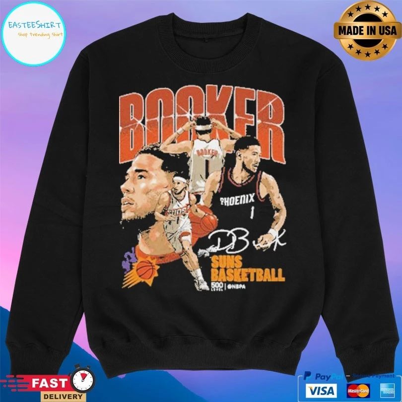 Devin Booker Phoenix Suns Basketball Collage T-shirts