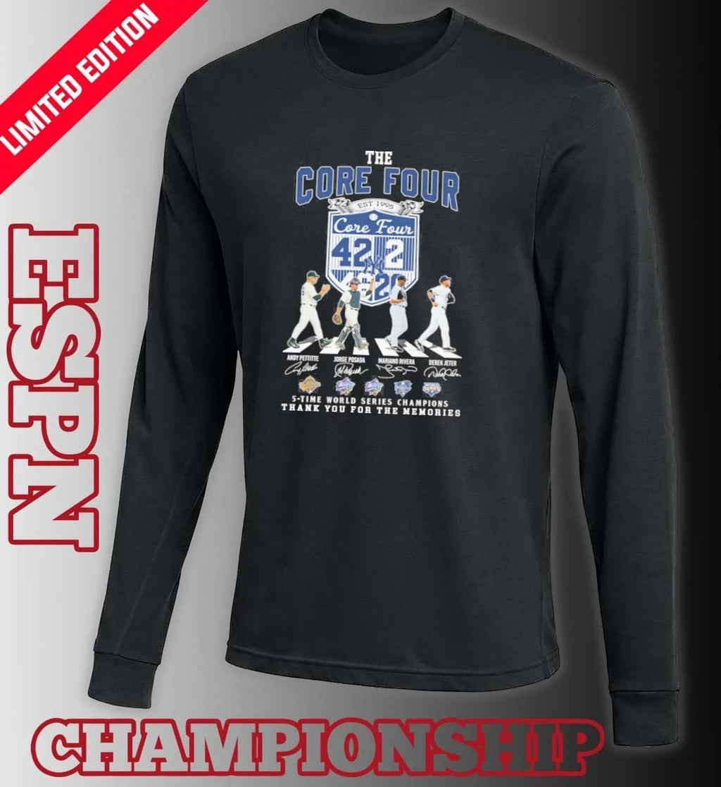 The Core Four Yankees Abbey Road 2026 Shirt