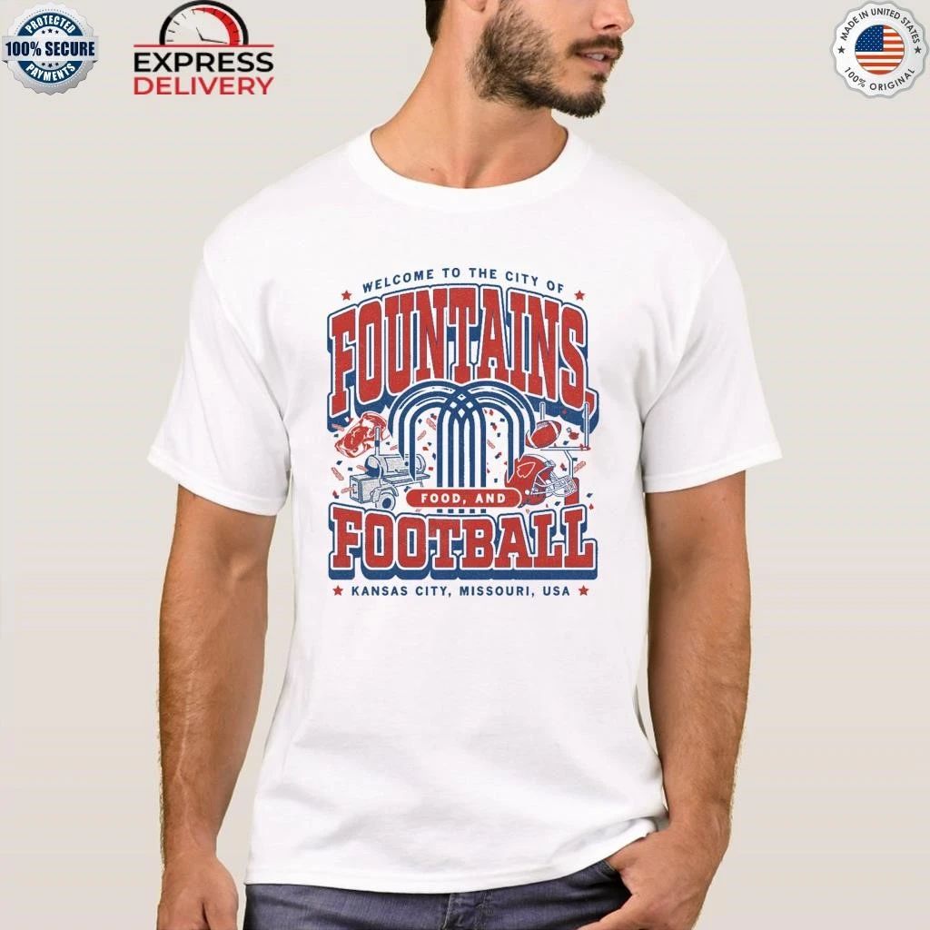 KC Fountains Food and Football Max Shirt