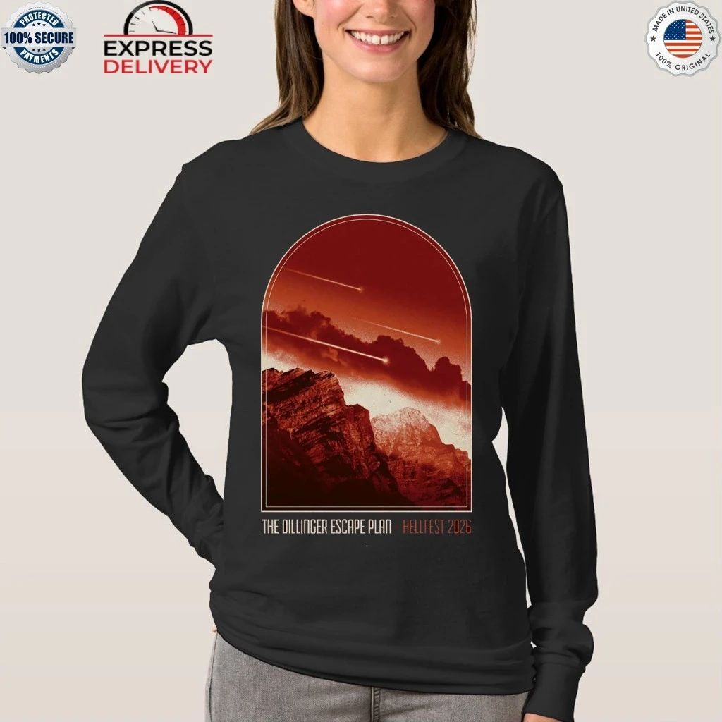 The Dillenger Escape Plan Hellfest 2026 Jun 19 Clisson France Shirt