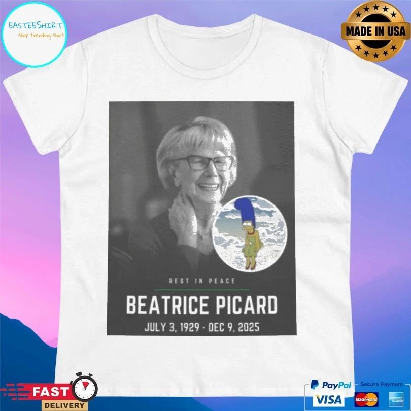Rest In Peace Beatrice Picard July 3 1929 – Dec 9 2025 T-shirt