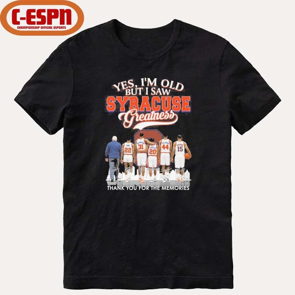 Yes, I’m Old But I Saw Syracuse Orange Basketball Greatness Shirt
