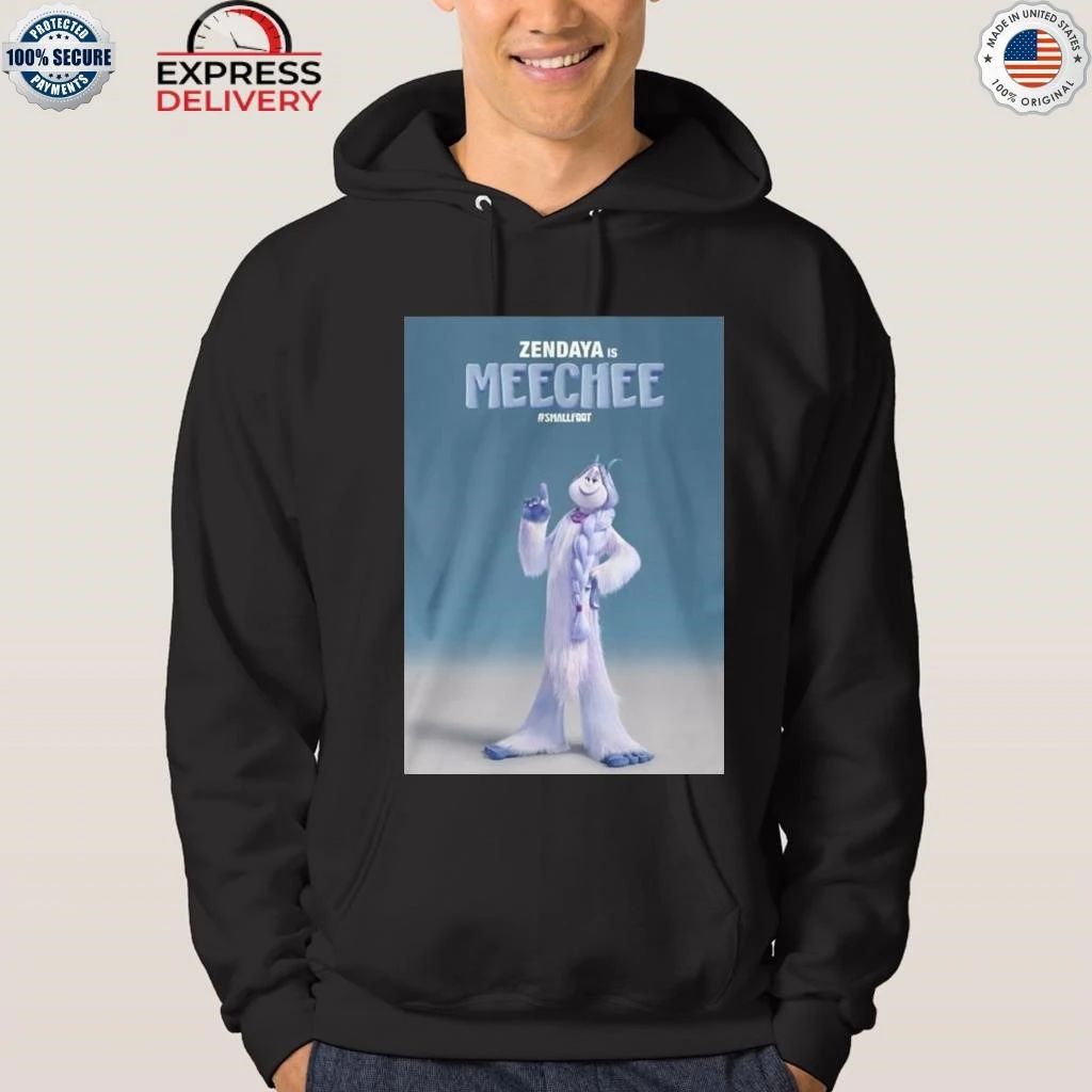 Zendaya Is Meechee In Smallfoot Shirt