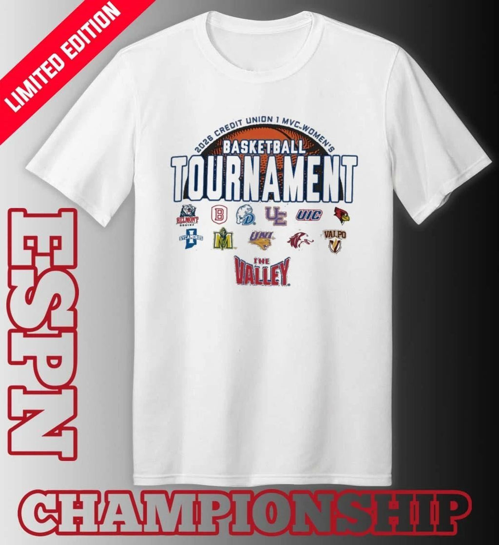 2026 Credit Union 1 MVC Women’s Basketball Championship Shirt
