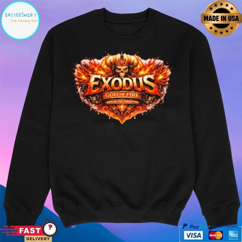The Exodus God Of Fire Icarus Alexander T-shirts