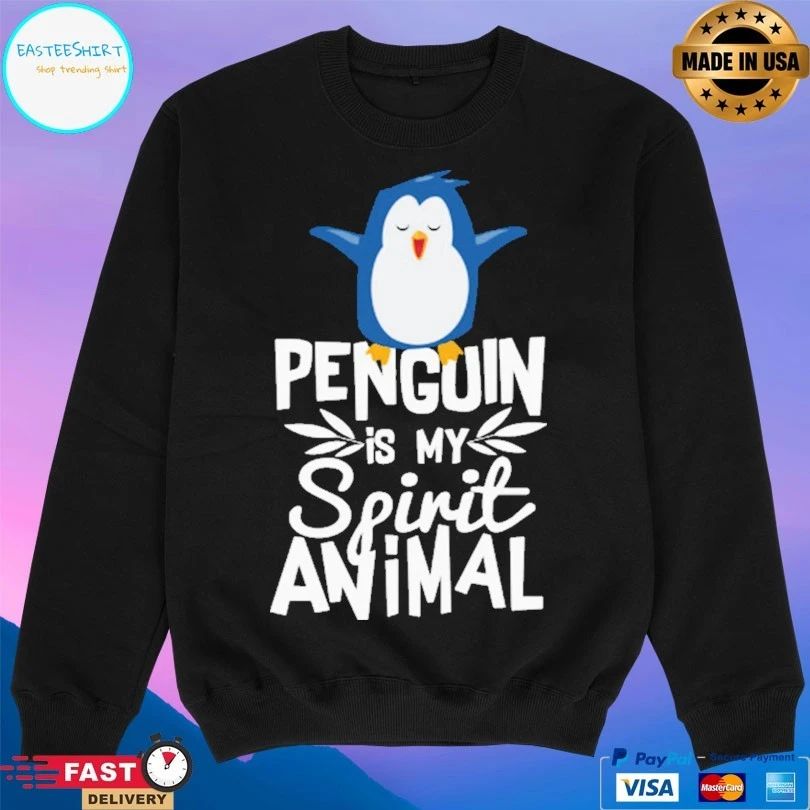 Cute Penguin Is My Spirit Animal T-shirt